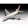 Revell 03922 Airbus A380-800 British Airways kit de modelismo em plástico, 1:144