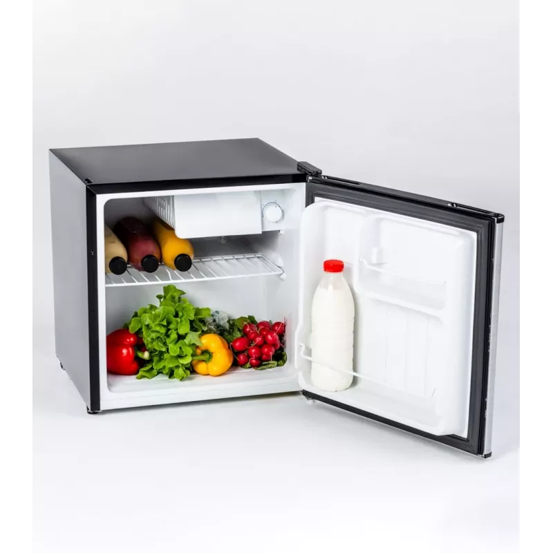 Combinado de frigorífico e congelador Ravanson LKK-50ES (aço inoxidável)