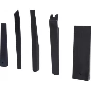 Conjunto de cunhas de plástico ks tools 911.8160, resistente ao choque, 5 unid.