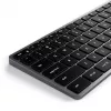 Teclado Satechi fino W3 USB-C com teclado numérico (Space Grey)