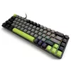 Teclado mecânico MEDIA-TECH MT1260 Red Core MX60, fator de forma 60%, interruptores CHERRY MX Red, iluminação RGB, USB, verde