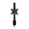 Suporte para monitor ENDORFY Atlas para monitores de 27 polegadas (68,6 cm), suporte de secretária com grampo, VESA 75x75–100x100, inclinável ±35°, rotativo ±90°, altura ajustável, preto