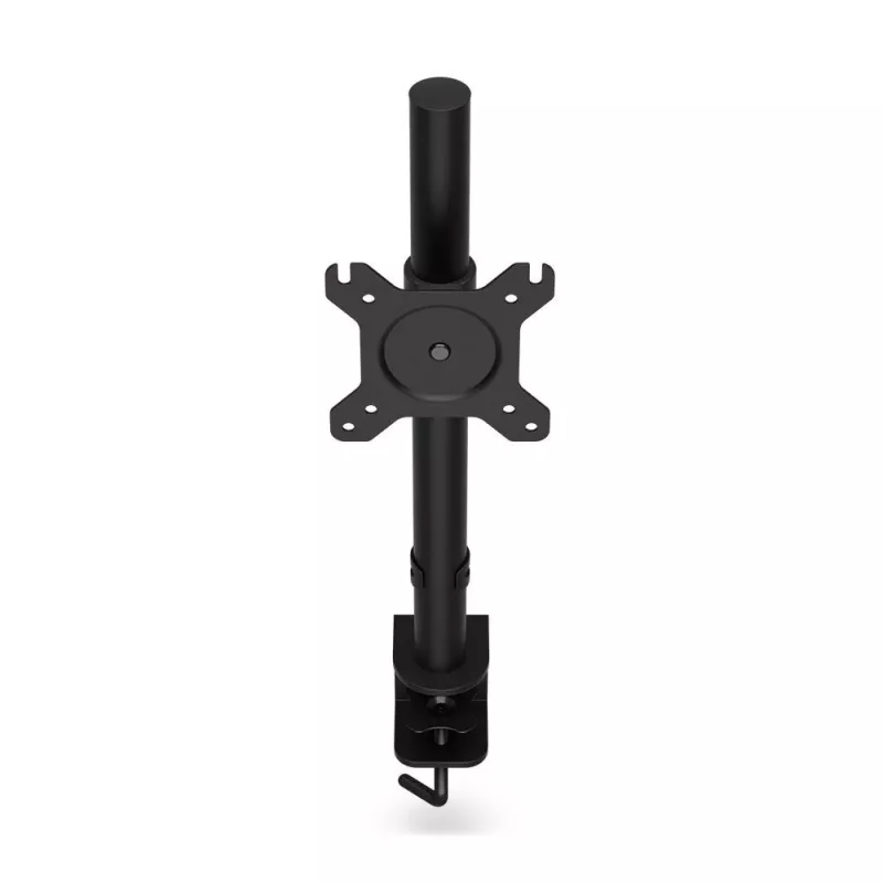 Suporte para monitor ENDORFY Atlas para monitores de 27 polegadas (68,6 cm), suporte de secretária com grampo, VESA 75x75–100x100, inclinável ±35°, rotativo ±90°, altura ajustável, preto