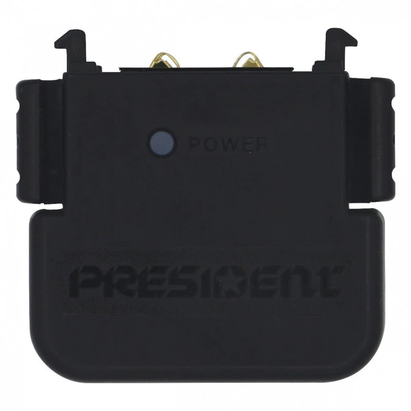 Rádio CB portátil President Randy III Plus ASC AM/FM preto