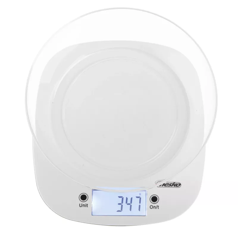 Balança de cozinha com taça Adler | MS 3179b | Divisão 1 g | Tipo de ecrã LCD | Preto