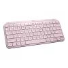 Teclado Logitech MX Keys Mini rosa