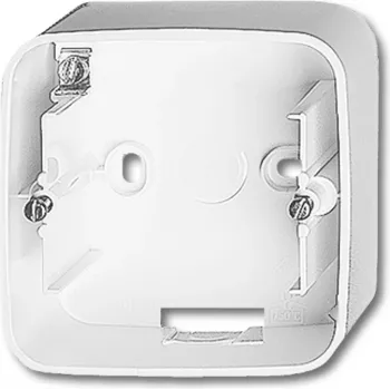 BUSCH-JAEGER placa de base para caixa de superfície 1 tomada 1701-212 Duro 2000 SI branco 1701-212 (1799-0-0287)