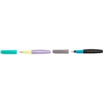 Pelikan caneta de tinta permanente Twist M Color Blocking dark (300010112)