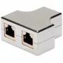 Cabo de rede Digitus CAT 5e Acoplador modular RJ45 blindado cinzento