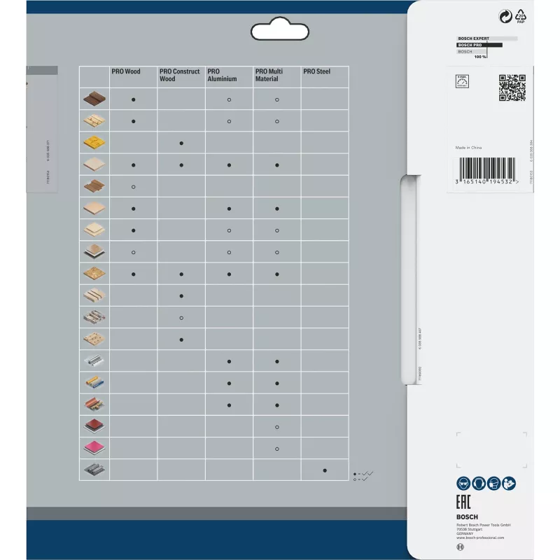 Bosch Optiline Wood lâmina de serra circular, 250 x 30 mm, 60 dentes