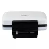Máquina de waffles Adler AD 3085 — 1200 W, 2 waffles retangulares 9×13 cm, temperatura ajustável, placas antiaderentes