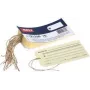 Etiquetas de bagagem agipa 63 x 115 mm imprimíveis com cordão modelo 121336