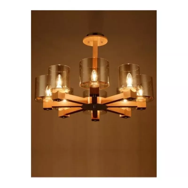 Lâmpada LED filamento inteligente WOOX R5141 Smart Candle C37, Wi-Fi, E14, 4,9W, 470 lm, branco quente 2700K