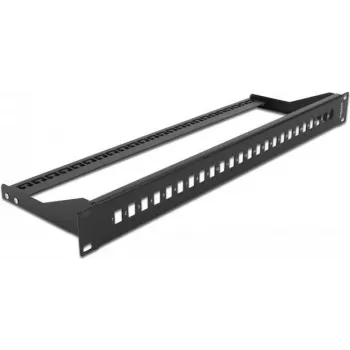 Painel de fibra 19 polegadas DeLOCK 43405 para 24 x SC simplex / LC duplex