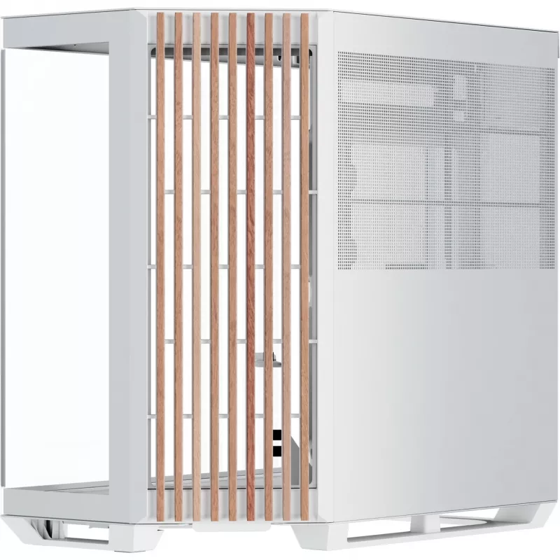 APNX V1-W-WT-v1 Midi Tower branco, madeira