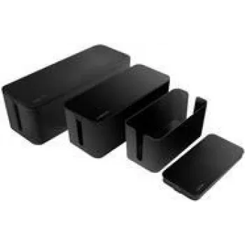 Caixa para cabos LogiLink, 3 tamanhos, preto (KAB0077)
