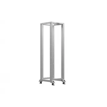 Rack aberto LANBERG 19 polegadas 42U, profundidade 800 mm, largura 600 mm, cinzento
