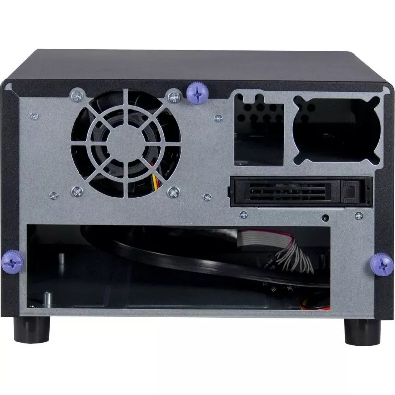 Inter-Tech SC-2100 - Small Form Factor (SFF) - PC - Preto - Mini-ITX - Aço - Atividade - Alarme - HDD - Rede - Alimentação (88887285)