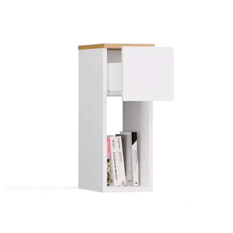 Mesa de cabeceira GALAX 20/1S branco/ARTISAN
