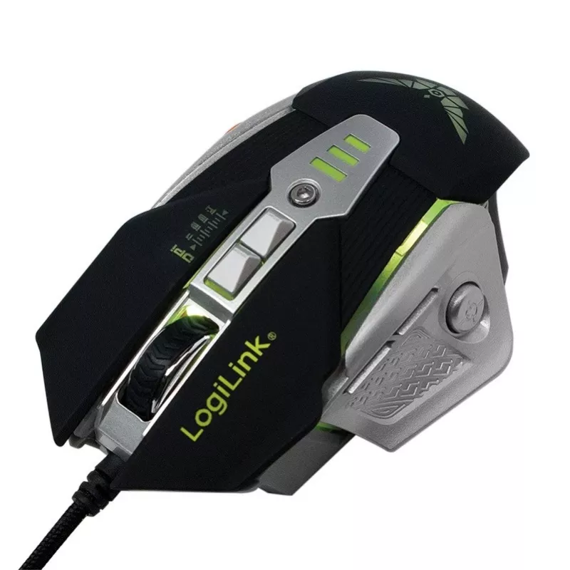 Rato de gaming USB com pesos adicionais