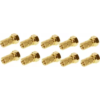 Conector coaxial tipo F ShiverPeaks BS85006-10AG