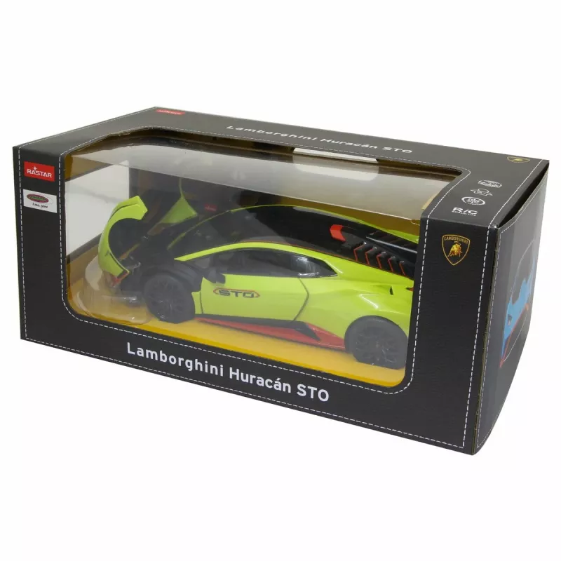 Carro desportivo Jamara Lamborghini Huracán STO motor elétrico 1:14