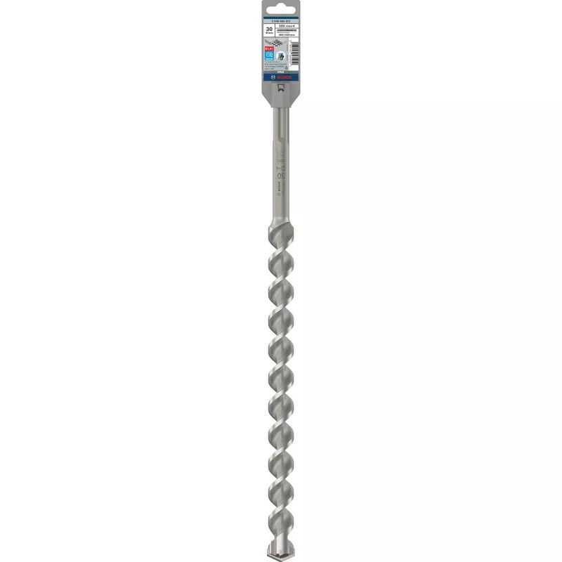 Broca Bosch SDS max-4, martelo perfurador, 3 cm, 520 mm, tijolo, betão, 40 cm, SDS Max