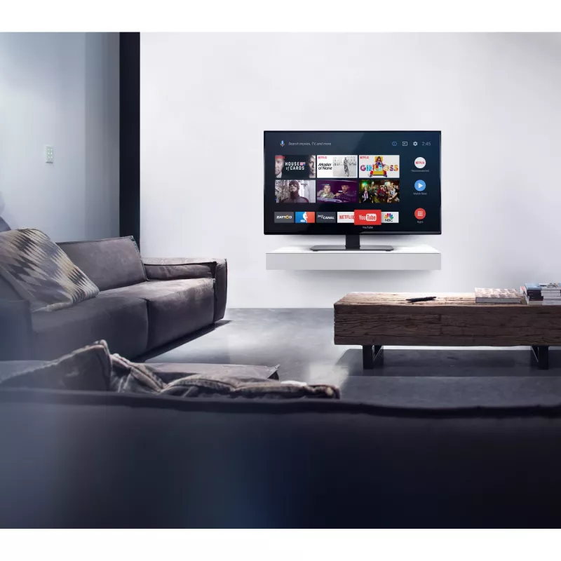 ONE For ALL | Suporte de TV de mesa Smart WM 2470 | Altura ajustável | 32-55 | Peso máximo (capacidade de carga) 40 kg