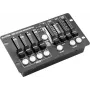 Controlador LED DMX EUROLITE DMX LED EASY Operator 4x4 4 canais, controlador de luz compacto de 4 canais