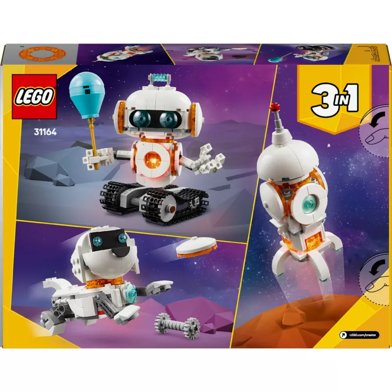 LEGO CREATOR 3 EM 1 31164 Robô Espacial