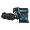 Lixadora orbital excêntrica portátil Makita DBO480Z, 14000 OPM, preto, azul, 210 W