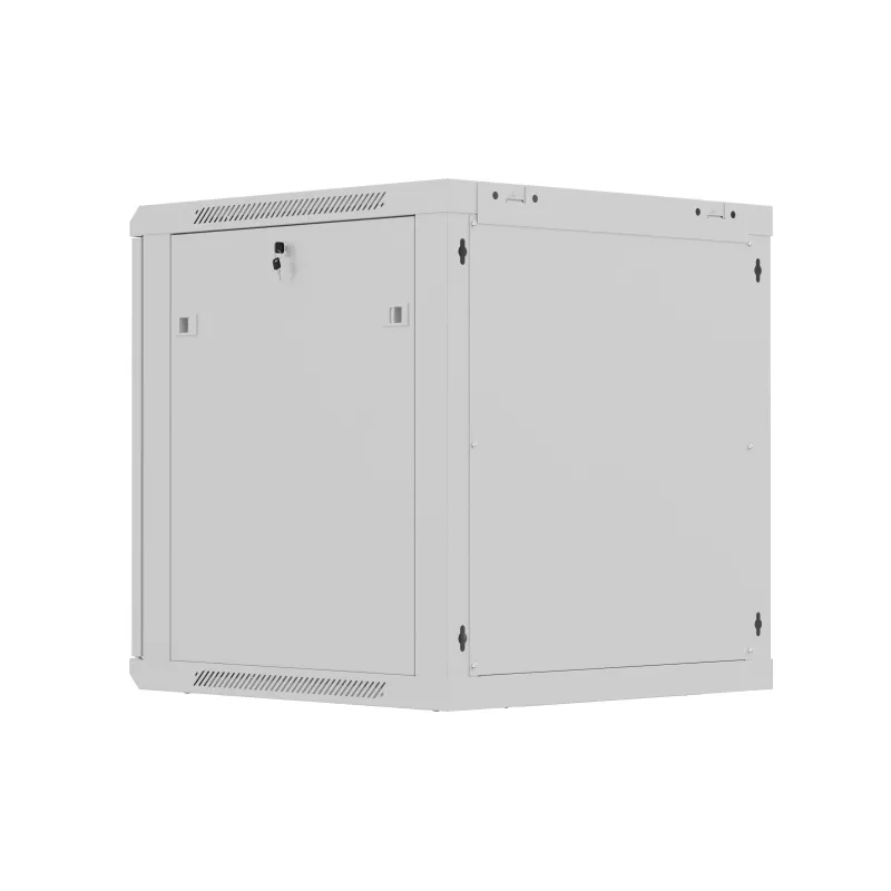 Rack de montagem na parede 19 polegadas 12U 600x600 cinzento