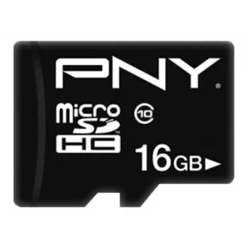 MicroSDHC PNY 16GB Classe 10 Preto P-SDU16G10PPL-GE