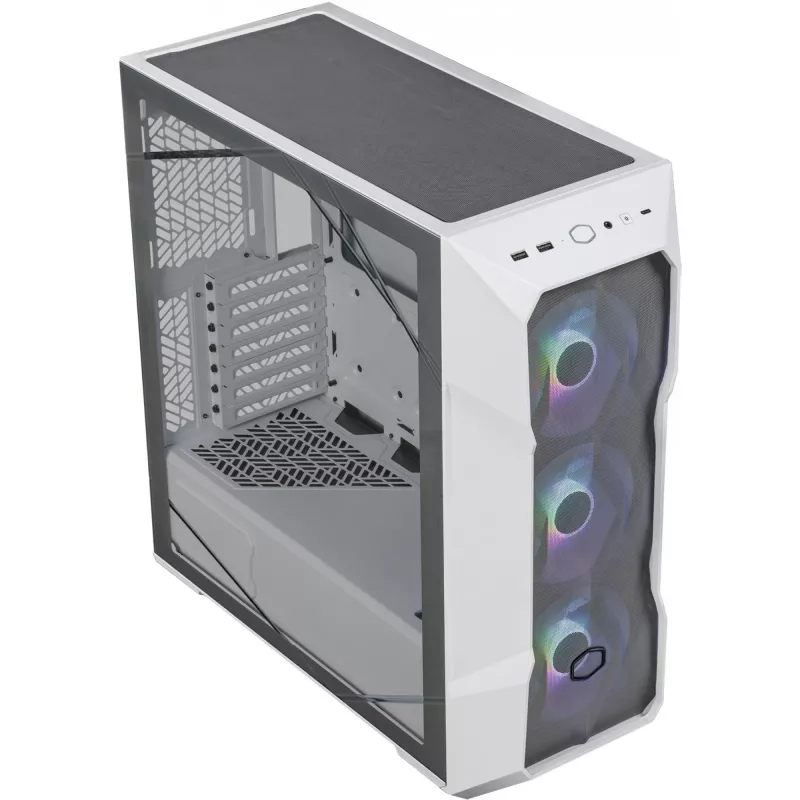 Caixa de PC Cooler Master MasterBox TD500 Mesh V2 Midi Tower branca