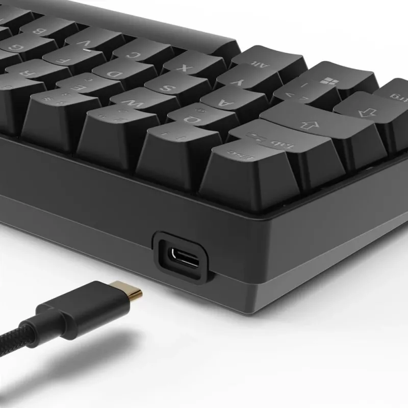Teclado Sharkoon 100065629 Home USB QWERTZ alemão preto