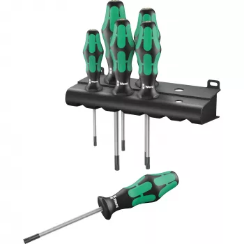 Conjunto de chaves de fendas Wera Kraftform Plus TORX standard