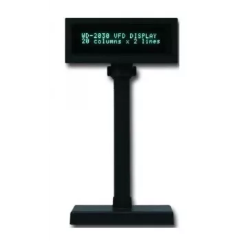 Capture WD-2312000021 Visor de cliente preto