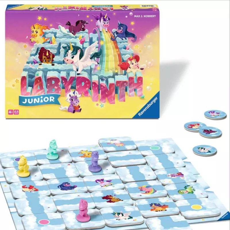 Jogo de tabuleiro Ravensburger 23046 — jogo de encaixe para toda a família, 15 min. de duração, a partir dos 4 anos