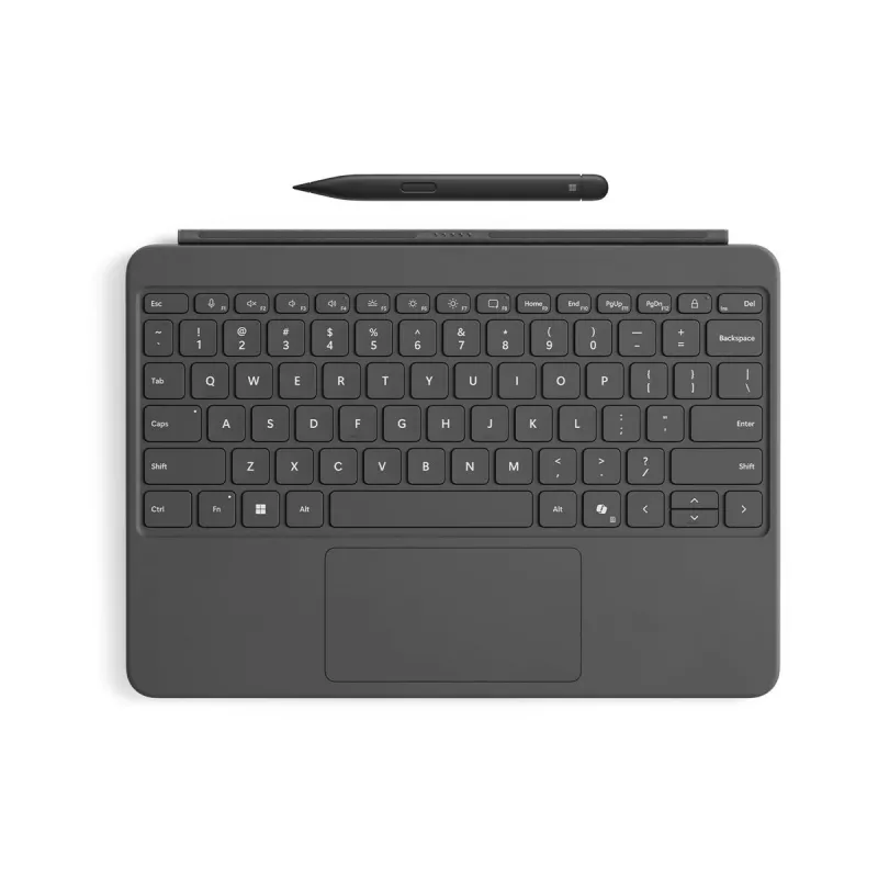 Teclado Microsoft Surface Pro 12 polegadas Cinzento fino Pen Touchpad Mecânico