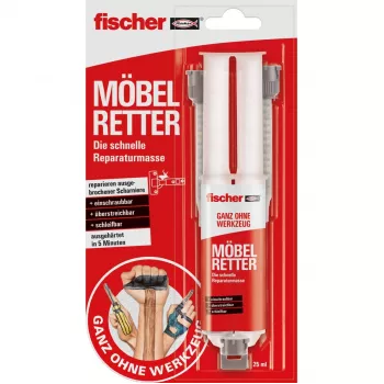 Espátula de reparação Fischer para madeira 545876 25 ml (545876)