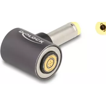 Delock 80786 Adaptador para cabo de carregamento de portátil, ficha DC HP 4,8x1,7 mm para conector magnético de 8 pinos