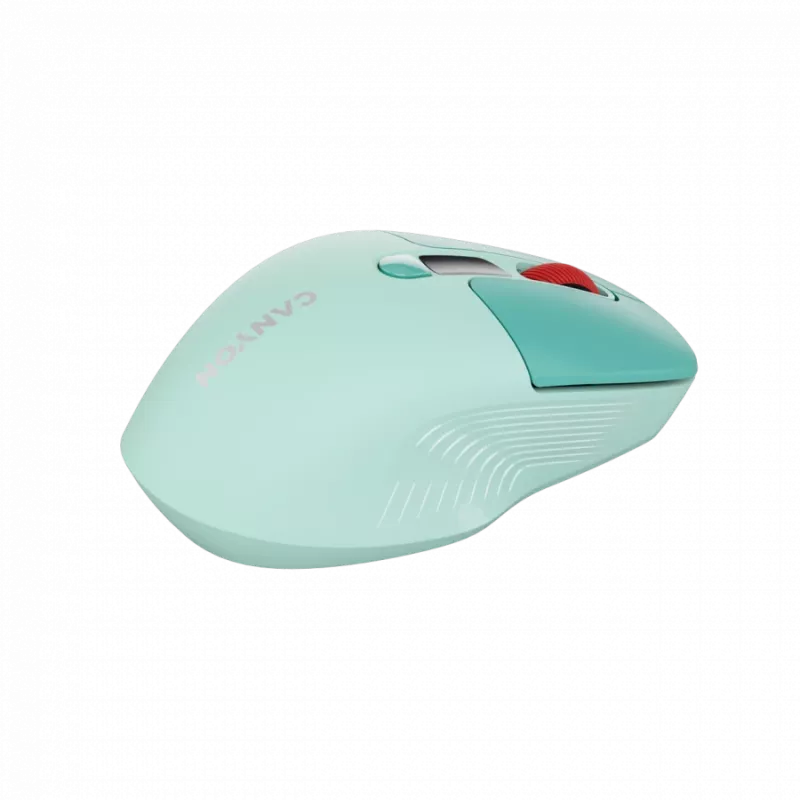 Canyon MW-26 – rato ótico sem fios 2 em 1 Bluetooth / 2,4 GHz – silencioso – verde