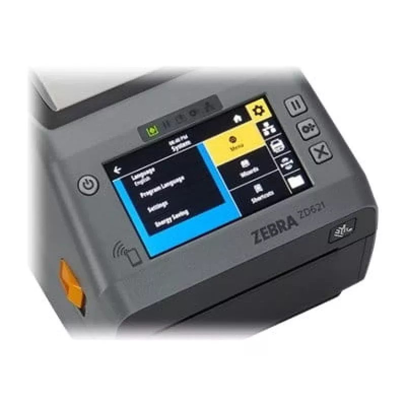 Impressora de etiquetas Zebra ZD6A043-D2EF00EZ térmica direta 300 x 300 DPI 152 mm/seg com fios e sem fios Ethernet LAN Bluetooth