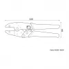 Alicate de cravar DeLOCK 90295