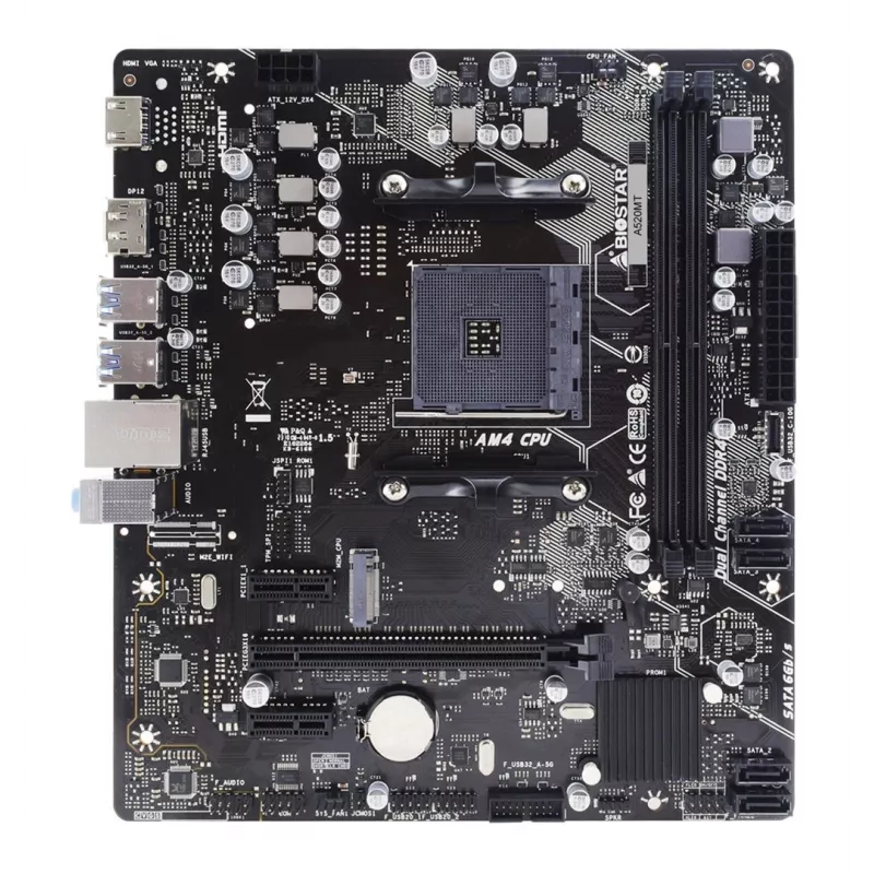 Motherboard BIOSTAR A520MT AM4 Micro-ATX