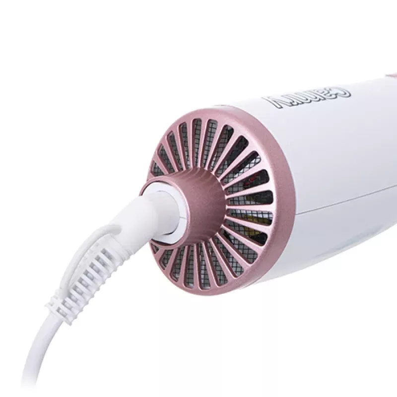 Conjunto de styling de cabelo Camry CR 2021 — modelador a vapor, 1000 W, 3 níveis de calor, cinzento/azul/preto