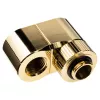 Fitting EK Water Blocks latão dourado 33 mm