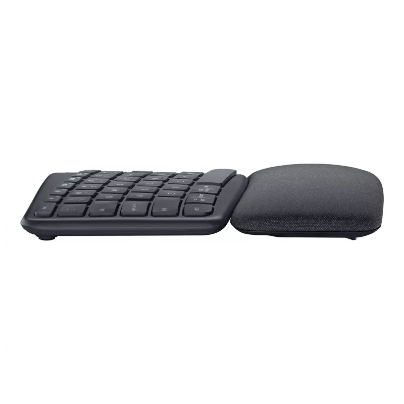 Logitech ERGO K860 - Teclado - Sem fios - 2,4 GHz, Bluetooth 5.0 - QWERTY - Espanhol - Grafite