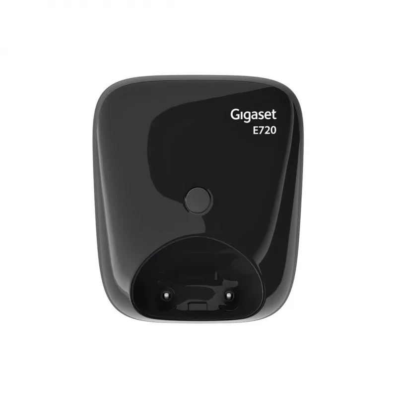 Telefone analógico/DECT Gigaset E720 com identificação de chamadas preto