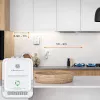 Sensor de fuga de gás QOLTEC 52652 — detetor de propano/butano (GPL), alarme 85 dB, indicador LED